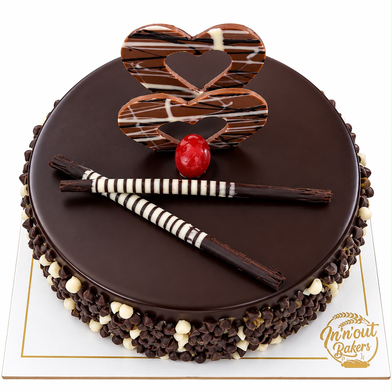 Chocolate Chip Cake - In n Out Bakers, Amritsar
