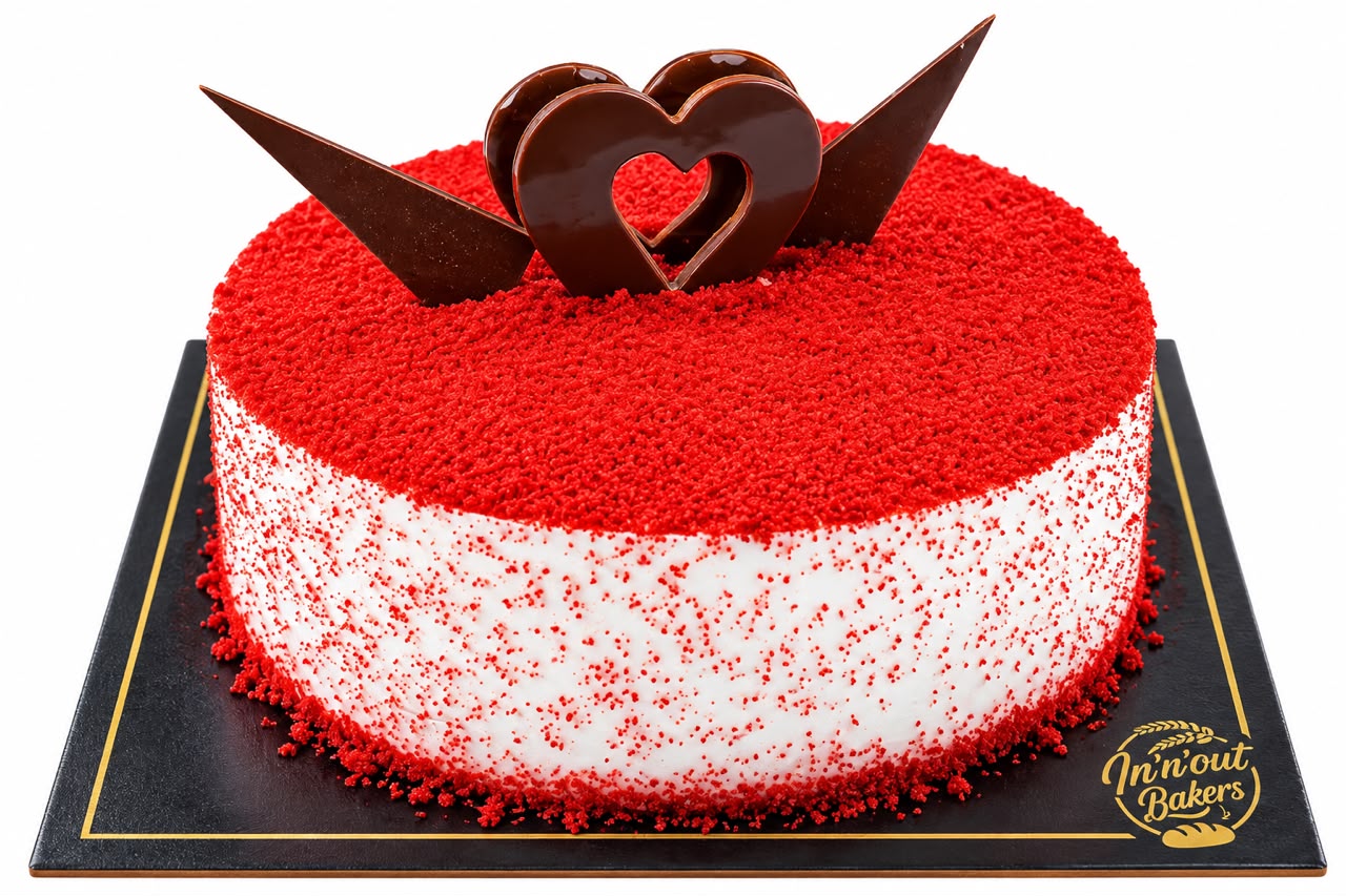 Red Velvet Cake - In n Out Bakers, Amritsar